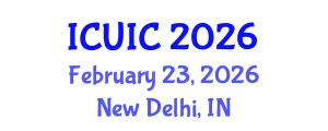 International Conference on Ubiquitous Intelligence and Computing (ICUIC) February 23, 2026 - New Delhi, India International Conference on Ubiquitous Intelligence and Computing (ICUIC) February 23, 2026 - New Delhi, India
