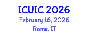 International Conference on Ubiquitous Intelligence and Computing (ICUIC) February 16, 2026 - Rome, Italy