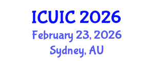 International Conference on Ubiquitous Intelligence and Computing (ICUIC) February 23, 2026 - Sydney, Australia International Conference on Ubiquitous Intelligence and Computing (ICUIC) February 23, 2026 - Sydney, Australia