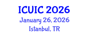 International Conference on Ubiquitous Intelligence and Computing (ICUIC) January 26, 2026 - Istanbul, Turkey International Conference on Ubiquitous Intelligence and Computing (ICUIC) January 26, 2026 - Istanbul, Turkey
