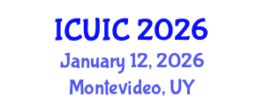 International Conference on Ubiquitous Intelligence and Computing (ICUIC) January 12, 2026 - Montevideo, Uruguay International Conference on Ubiquitous Intelligence and Computing (ICUIC) January 12, 2026 - Montevideo, Uruguay