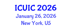 International Conference on Ubiquitous Intelligence and Computing (ICUIC) January 26, 2026 - New York, United States