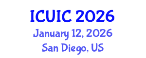 International Conference on Ubiquitous Intelligence and Computing (ICUIC) January 12, 2026 - San Diego, United States International Conference on Ubiquitous Intelligence and Computing (ICUIC) January 12, 2026 - San Diego, United States