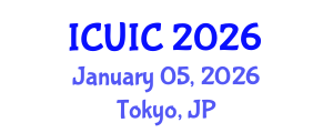 International Conference on Ubiquitous Intelligence and Computing (ICUIC) January 05, 2026 - Tokyo, Japan International Conference on Ubiquitous Intelligence and Computing (ICUIC) January 05, 2026 - Tokyo, Japan