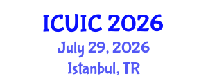 International Conference on Ubiquitous Intelligence and Computing (ICUIC) July 29, 2026 - Istanbul, Turkey International Conference on Ubiquitous Intelligence and Computing (ICUIC) July 29, 2026 - Istanbul, Turkey