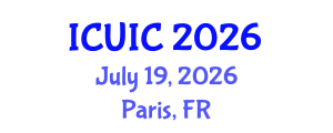 International Conference on Ubiquitous Intelligence and Computing (ICUIC) July 19, 2026 - Paris, France International Conference on Ubiquitous Intelligence and Computing (ICUIC) July 19, 2026 - Paris, France