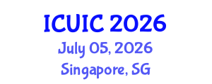 International Conference on Ubiquitous Intelligence and Computing (ICUIC) July 05, 2026 - Singapore, Singapore International Conference on Ubiquitous Intelligence and Computing (ICUIC) July 05, 2026 - Singapore, Singapore