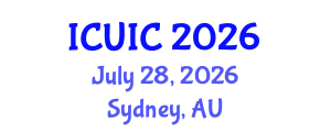 International Conference on Ubiquitous Intelligence and Computing (ICUIC) July 28, 2026 - Sydney, Australia International Conference on Ubiquitous Intelligence and Computing (ICUIC) July 28, 2026 - Sydney, Australia