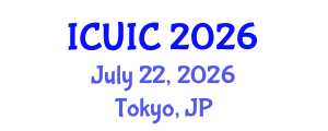 International Conference on Ubiquitous Intelligence and Computing (ICUIC) July 22, 2026 - Tokyo, Japan International Conference on Ubiquitous Intelligence and Computing (ICUIC) July 22, 2026 - Tokyo, Japan