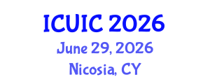 International Conference on Ubiquitous Intelligence and Computing (ICUIC) June 29, 2026 - Nicosia, Cyprus International Conference on Ubiquitous Intelligence and Computing (ICUIC) June 29, 2026 - Nicosia, Cyprus