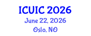 International Conference on Ubiquitous Intelligence and Computing (ICUIC) June 22, 2026 - Oslo, Norway International Conference on Ubiquitous Intelligence and Computing (ICUIC) June 22, 2026 - Oslo, Norway