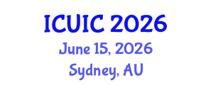 International Conference on Ubiquitous Intelligence and Computing (ICUIC) June 15, 2026 - Sydney, Australia International Conference on Ubiquitous Intelligence and Computing (ICUIC) June 15, 2026 - Sydney, Australia