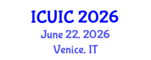 International Conference on Ubiquitous Intelligence and Computing (ICUIC) June 22, 2026 - Venice, Italy International Conference on Ubiquitous Intelligence and Computing (ICUIC) June 22, 2026 - Venice, Italy
