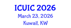 International Conference on Ubiquitous Intelligence and Computing (ICUIC) March 23, 2026 - Kuwait, Kuwait International Conference on Ubiquitous Intelligence and Computing (ICUIC) March 23, 2026 - Kuwait, Kuwait
