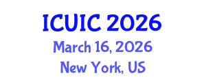 International Conference on Ubiquitous Intelligence and Computing (ICUIC) March 16, 2026 - New York, United States International Conference on Ubiquitous Intelligence and Computing (ICUIC) March 16, 2026 - New York, United States