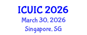 International Conference on Ubiquitous Intelligence and Computing (ICUIC) March 30, 2026 - Singapore, Singapore International Conference on Ubiquitous Intelligence and Computing (ICUIC) March 30, 2026 - Singapore, Singapore