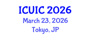 International Conference on Ubiquitous Intelligence and Computing (ICUIC) March 23, 2026 - Tokyo, Japan International Conference on Ubiquitous Intelligence and Computing (ICUIC) March 23, 2026 - Tokyo, Japan