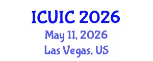 International Conference on Ubiquitous Intelligence and Computing (ICUIC) May 11, 2026 - Las Vegas, United States International Conference on Ubiquitous Intelligence and Computing (ICUIC) May 11, 2026 - Las Vegas, United States
