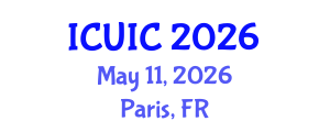 International Conference on Ubiquitous Intelligence and Computing (ICUIC) May 11, 2026 - Paris, France International Conference on Ubiquitous Intelligence and Computing (ICUIC) May 11, 2026 - Paris, France
