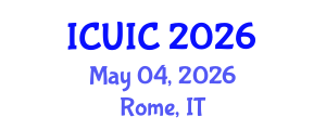 International Conference on Ubiquitous Intelligence and Computing (ICUIC) May 04, 2026 - Rome, Italy