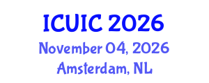 International Conference on Ubiquitous Intelligence and Computing (ICUIC) November 04, 2026 - Amsterdam, Netherlands International Conference on Ubiquitous Intelligence and Computing (ICUIC) November 04, 2026 - Amsterdam, Netherlands