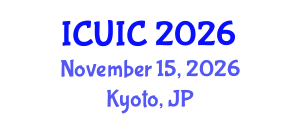 International Conference on Ubiquitous Intelligence and Computing (ICUIC) November 15, 2026 - Kyoto, Japan International Conference on Ubiquitous Intelligence and Computing (ICUIC) November 15, 2026 - Kyoto, Japan