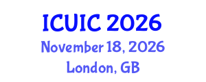 International Conference on Ubiquitous Intelligence and Computing (ICUIC) November 18, 2026 - London, United Kingdom International Conference on Ubiquitous Intelligence and Computing (ICUIC) November 18, 2026 - London, United Kingdom