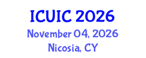 International Conference on Ubiquitous Intelligence and Computing (ICUIC) November 04, 2026 - Nicosia, Cyprus International Conference on Ubiquitous Intelligence and Computing (ICUIC) November 04, 2026 - Nicosia, Cyprus