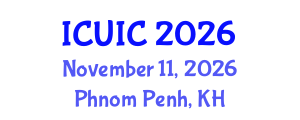 International Conference on Ubiquitous Intelligence and Computing (ICUIC) November 11, 2026 - Phnom Penh, Cambodia