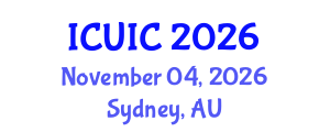 International Conference on Ubiquitous Intelligence and Computing (ICUIC) November 04, 2026 - Sydney, Australia International Conference on Ubiquitous Intelligence and Computing (ICUIC) November 04, 2026 - Sydney, Australia