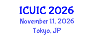 International Conference on Ubiquitous Intelligence and Computing (ICUIC) November 11, 2026 - Tokyo, Japan International Conference on Ubiquitous Intelligence and Computing (ICUIC) November 11, 2026 - Tokyo, Japan