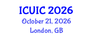 International Conference on Ubiquitous Intelligence and Computing (ICUIC) October 21, 2026 - London, United Kingdom International Conference on Ubiquitous Intelligence and Computing (ICUIC) October 21, 2026 - London, United Kingdom
