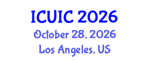 International Conference on Ubiquitous Intelligence and Computing (ICUIC) October 28, 2026 - Los Angeles, United States International Conference on Ubiquitous Intelligence and Computing (ICUIC) October 28, 2026 - Los Angeles, United States