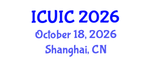 International Conference on Ubiquitous Intelligence and Computing (ICUIC) October 18, 2026 - Shanghai, China International Conference on Ubiquitous Intelligence and Computing (ICUIC) October 18, 2026 - Shanghai, China