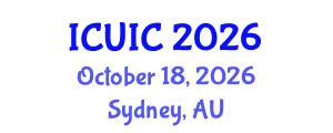 International Conference on Ubiquitous Intelligence and Computing (ICUIC) October 18, 2026 - Sydney, Australia International Conference on Ubiquitous Intelligence and Computing (ICUIC) October 18, 2026 - Sydney, Australia
