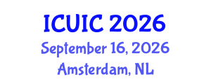 International Conference on Ubiquitous Intelligence and Computing (ICUIC) September 16, 2026 - Amsterdam, Netherlands International Conference on Ubiquitous Intelligence and Computing (ICUIC) September 16, 2026 - Amsterdam, Netherlands