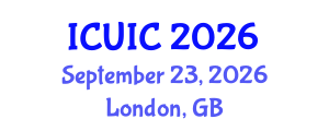 International Conference on Ubiquitous Intelligence and Computing (ICUIC) September 23, 2026 - London, United Kingdom International Conference on Ubiquitous Intelligence and Computing (ICUIC) September 23, 2026 - London, United Kingdom