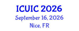 International Conference on Ubiquitous Intelligence and Computing (ICUIC) September 16, 2026 - Nice, France International Conference on Ubiquitous Intelligence and Computing (ICUIC) September 16, 2026 - Nice, France