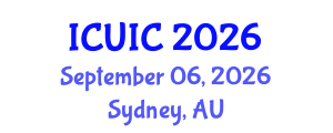 International Conference on Ubiquitous Intelligence and Computing (ICUIC) September 06, 2026 - Sydney, Australia International Conference on Ubiquitous Intelligence and Computing (ICUIC) September 06, 2026 - Sydney, Australia