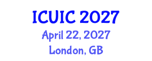International Conference on Ubiquitous Intelligence and Computing (ICUIC) April 22, 2027 - London, United Kingdom International Conference on Ubiquitous Intelligence and Computing (ICUIC) April 22, 2027 - London, United Kingdom