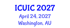 International Conference on Ubiquitous Intelligence and Computing (ICUIC) April 24, 2027 - Washington, Australia International Conference on Ubiquitous Intelligence and Computing (ICUIC) April 24, 2027 - Washington, Australia