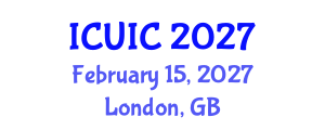 International Conference on Ubiquitous Intelligence and Computing (ICUIC) February 15, 2027 - London, United Kingdom International Conference on Ubiquitous Intelligence and Computing (ICUIC) February 15, 2027 - London, United Kingdom
