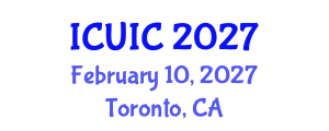 International Conference on Ubiquitous Intelligence and Computing (ICUIC) February 10, 2027 - Toronto, Canada International Conference on Ubiquitous Intelligence and Computing (ICUIC) February 10, 2027 - Toronto, Canada