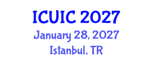 International Conference on Ubiquitous Intelligence and Computing (ICUIC) January 28, 2027 - Istanbul, Turkey International Conference on Ubiquitous Intelligence and Computing (ICUIC) January 28, 2027 - Istanbul, Turkey