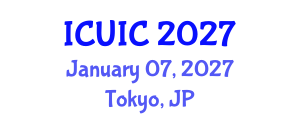 International Conference on Ubiquitous Intelligence and Computing (ICUIC) January 07, 2027 - Tokyo, Japan International Conference on Ubiquitous Intelligence and Computing (ICUIC) January 07, 2027 - Tokyo, Japan