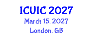 International Conference on Ubiquitous Intelligence and Computing (ICUIC) March 15, 2027 - London, United Kingdom
