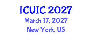 International Conference on Ubiquitous Intelligence and Computing (ICUIC) March 17, 2027 - New York, United States International Conference on Ubiquitous Intelligence and Computing (ICUIC) March 17, 2027 - New York, United States