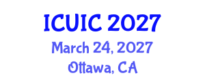 International Conference on Ubiquitous Intelligence and Computing (ICUIC) March 24, 2027 - Ottawa, Canada International Conference on Ubiquitous Intelligence and Computing (ICUIC) March 24, 2027 - Ottawa, Canada