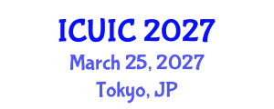 International Conference on Ubiquitous Intelligence and Computing (ICUIC) March 25, 2027 - Tokyo, Japan International Conference on Ubiquitous Intelligence and Computing (ICUIC) March 25, 2027 - Tokyo, Japan
