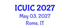 International Conference on Ubiquitous Intelligence and Computing (ICUIC) May 03, 2027 - Rome, Italy